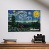 Lantern Press 16x24 Inch Giclee Print, Oklahoma, Starry Night, Bigfoot