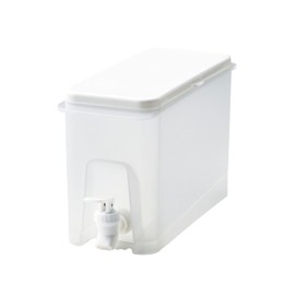 Cogit Drink Server, Easy to Pour, Slope Design, Locking Function, Capacity Approx. 6.9 gal (2.8 L), Drink Server, Sosogina Plus