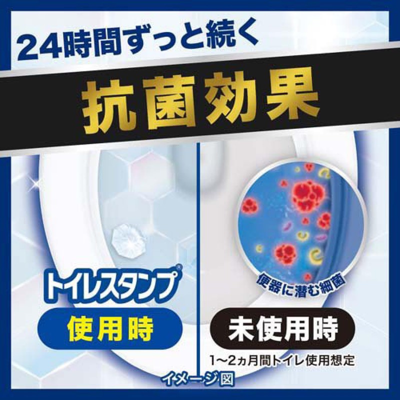Scrubbing Bubble, Toilet Stamp, Strongest Antibacterial, Shine Mint Scent, Replacement