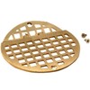 Hinged Floor Drain Grate, 6" Round