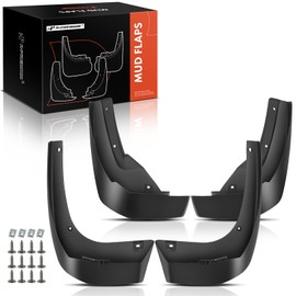 A-Premium Set of 4PCS Mud Flaps Splash Guards Mudflaps Mudguards with Hardware Kits Compatible with Honda Ridgeline 2017-2023, Front & Rear (Driver and Passenger Side)