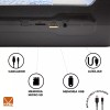Maíz 10pzs Bocina Bluetooth Recargable Usb Diseño Teléfono Radio