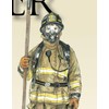 History of the American Firefighter Print - 11 3/4" By