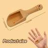 Lotsdonxia Mini Wooden Salt Spoons Smooth-Finished Wooden Spoons Reusable Lightweight