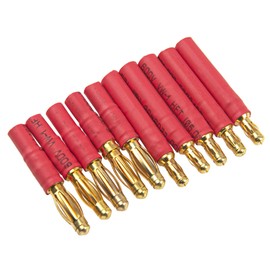 5Pairs ShareGoo No Cable 4mm Bullet Connector to 3.5mm Bullet Connector Banana Gold Plug Adapter for RC Car Boat FPV ESC Motor