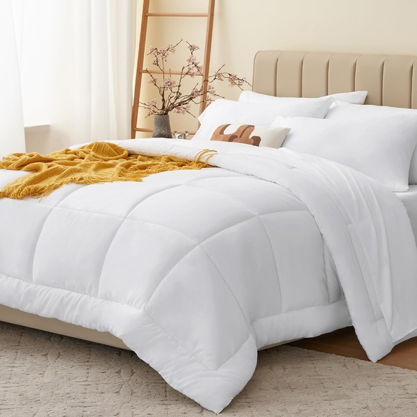 CozyLux King Size Comforter Set - 7 Pieces Bed in