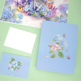 Birthday Card for Women, Pop Up Butterfly Greeting Cards for Mum, Daughter, Sister, Friends with Blank Card and Envelope