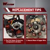 WOOSTAR 12 Coil 5 Wire Magneto Stator Replacement for Hyosung