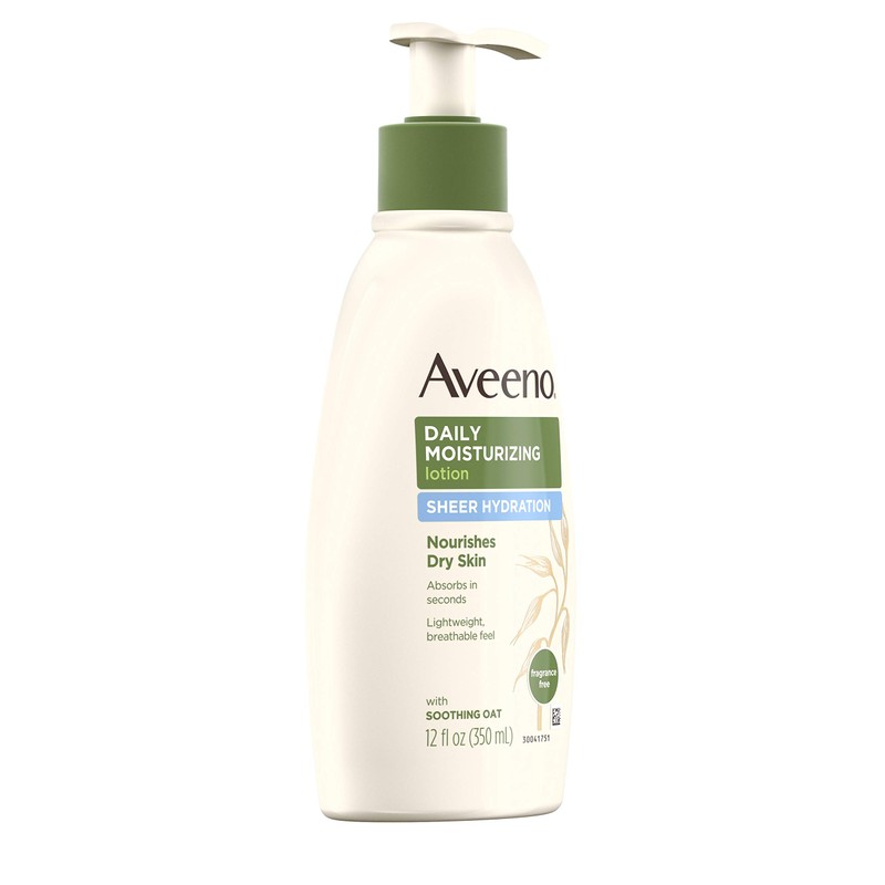 Aveeno Sheer Hydration Daily Moisturizing Lotion For Dry Skin With