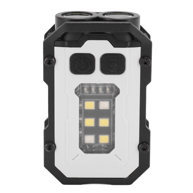 Small Powerful EDC Flashlight 300LM USB Rechargeable Mini Pocket Keychain