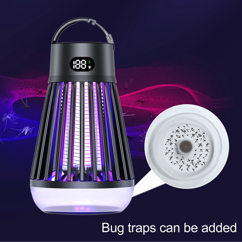 Bug Killer Outdoor Rechargeable Waterproof Portable 2 in 1 Multifunctional