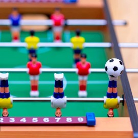 PIQIUQIU Set of 8 table football balls, high quality quiet table football balls in 32 mm for table football and table football