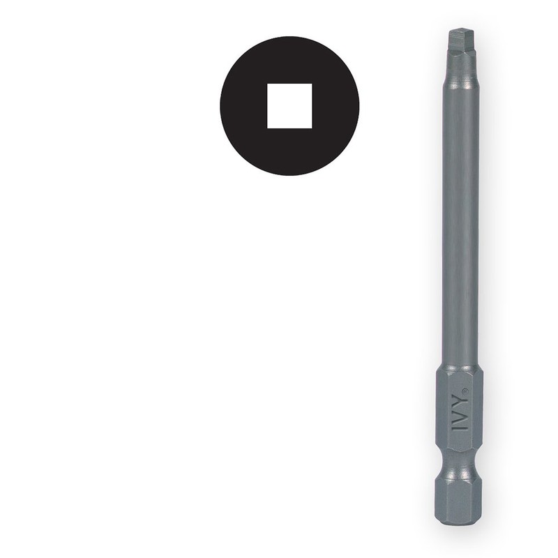 IVY Classic 45232 6-Inch #2 Square Power Bit, Impact Plus,