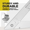 Relaxweex 48 Inch Folding Triangle Ruler Aluminum Framing Square for