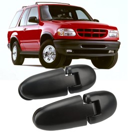 Bisagra de Cristal para Puerta Trasera, Juego de Bisagras para Ventana Trasera, Bisagra de Cristal para Puerta Trasera Izquierda y Derecha 926 132 de Repuesto para Explorer