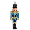 BWG 6 X Navy Blue Nutcracker Soldier 13cm Christmas Tree