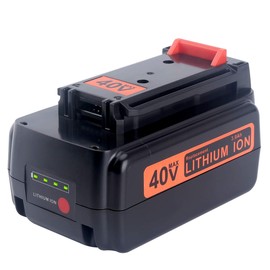 Biswaye 40V MAX 3.0Ah Lithium Battery Compatible with Black & Decker 36V/40V Max Battery LBX2040 LBX1540 LBX2540 LBXR2036 LBX2240 LBXR36 36V/40V Max Power Tools