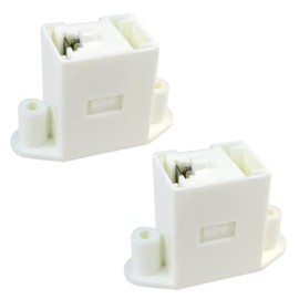 Premium 2Pack 137006200 Washer Door Latchs, Washing Machine Drawer Latch White Replacement PS2349356, 7137006200, AP4368805