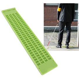 Braille Writing Slate, Plastic Braille Slate Portable Size Braille Learning Tool Craftsmanship for Braille Learning for Special Education School