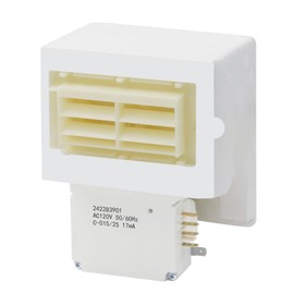 242303001 Air Damper Control Assembly Refrigerator Damper Assembly Compatible with Frigidaire Crosley White Replaces 242303001, AP5788340, PS8746718, EAP8746718, 3016452 Fits DFH, FFE, FFH, FFS, LFS