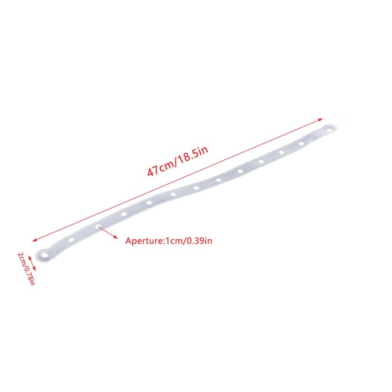 ArrErr 30 Pack Hanger Display Strip Extender Room-Saving 18'' 13