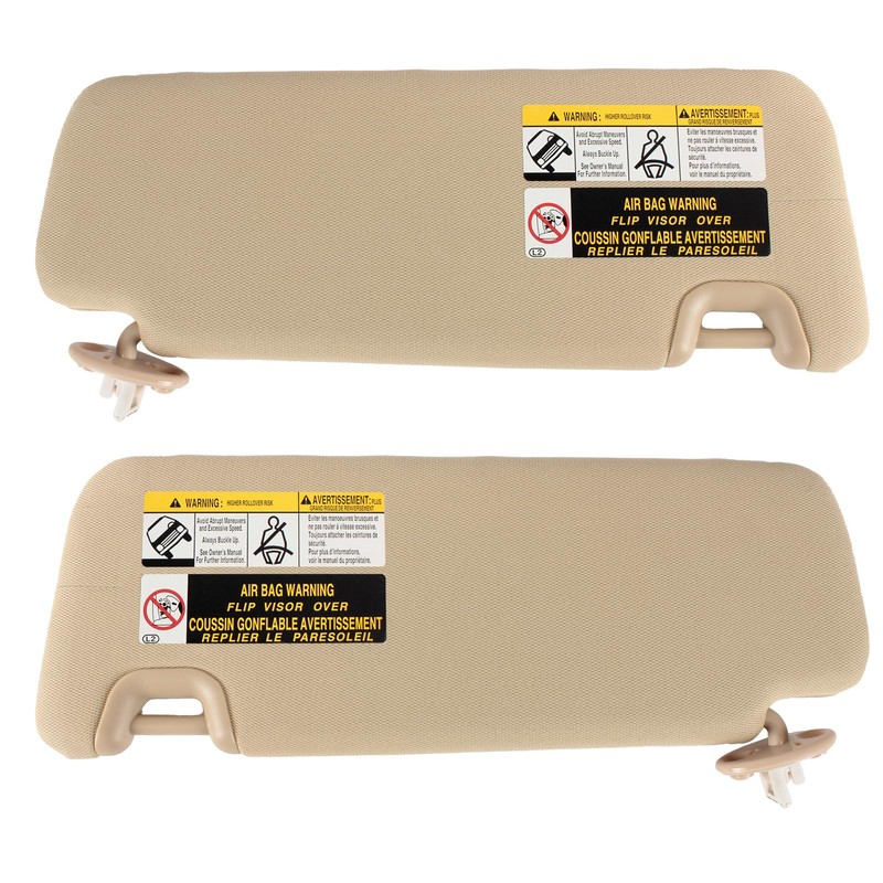 PEVAST Left Driver Side Sun Visor Compatible with Toyota Highlander