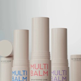 The Face Shop Multi Balm - Bálsamo en Barra Iluminador Coreano | Skincare Multiusos con Efecto Glow | Anti-Manchas y Tono Uniforme | Hidratación Portátil para Rostro y Piel | K-Beauty