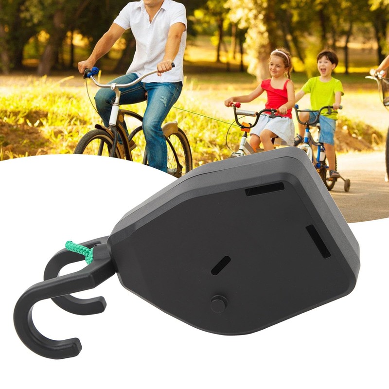 VGEBY Retráctil de Remolque de Bicicletas, Fácil Montaje, Capacidad de