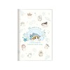 Sunstar Stationery mofusand 2025 Monthly Notebook, B7, Whale Shark Nyan