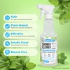 Mighty Mint Shower Cleaner, No-Rinse, No-Scrub, Daily Spray for Glass,