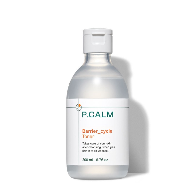 P.CALM Barrier Cycle Toner 200mL Special Set (+Cotton Pads) -