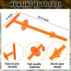 WinnerWhy 6 pcs Deer Drag Sled Game Glide Deer sleds