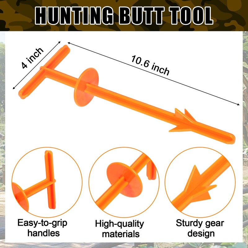 WinnerWhy 6 pcs Deer Drag Sled Game Glide Deer sleds