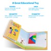 Coogam Travel Tangram Puzzle - Magnetic Pattern Block Book Road