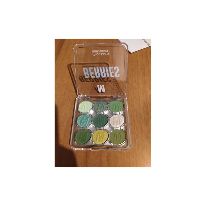 Teekerwang 9-Color Shimmer Matte Eyeshadow Palette - Highly Pigmented Light