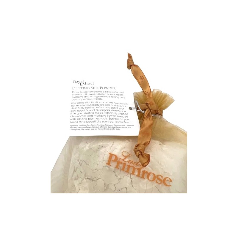 Lady Primrose, Royal Extract, Dusting Silk Powder in Logo Sachet