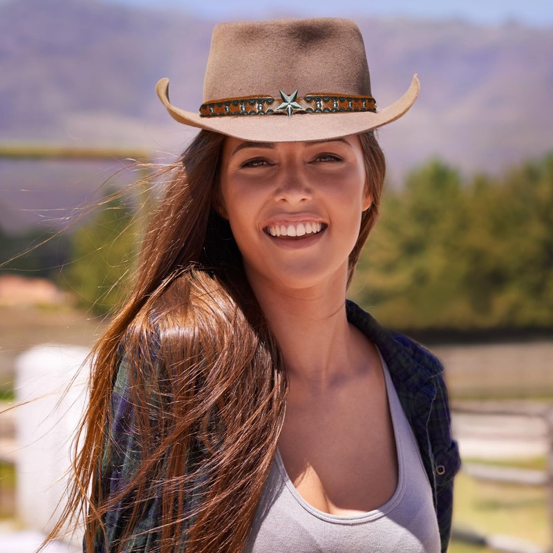 Hat Bands Adjustable Unisex Hat Accessories - 5 Pack Sparkling