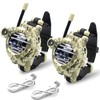 Walkie Talkies Watch Rechargeable, Spy Watch Army Toys for Kids,