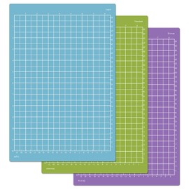 ReArt Cutting Mats for Cricut Joy Xtra - Variety Mats 1 Pack Standard Grip Mat, 1 Packs Light Grip Mat & 1 Pack Strong Grip Mat