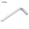 HARFINGTON 3pcs L-Shaped Square Head Wrench 8mm CR-V L-Key 4