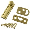 LQ Industrial Slide Bolt Latch Catch 2Inch Brass Surface Slide