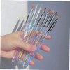 PACKOVE 8Pcs Manicure Nail Art Pens Nail Dotting and Painting