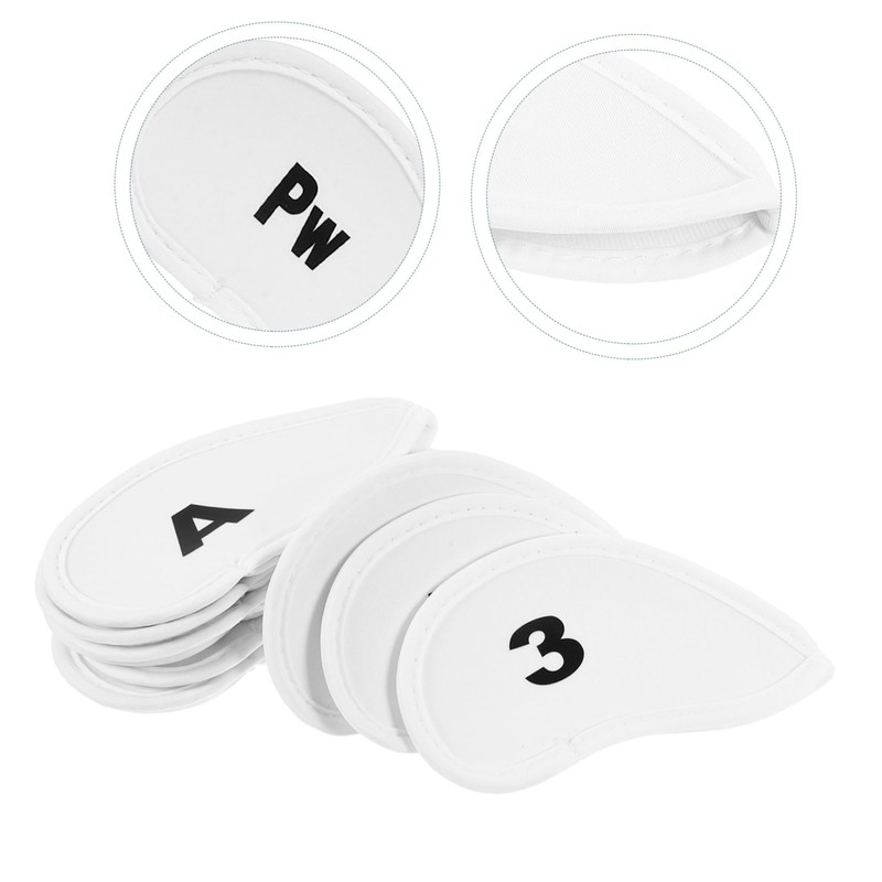 SUPVOX 10pcs Golf Covers Portable Protectors for Wear Cloth Easy