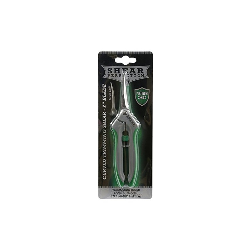 Shear Perfection Stainless Steel Trimming Shears, 2" Curved Blades -