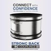 Fernco 1056-44RC Shielded PVC Pipe Coupling for Cast Iron, Plastic