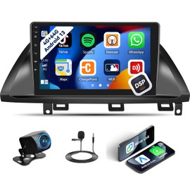 UNITOPSCI 4G+64G Android Car Radio for Honda Odyssey 2005-2010 CarPlay Android Auto GPS Navigation 10.1" HD 1280 * 720 Touchscreen DSP 32EQ BT 5.0 FM/RDS Mirror Link WiFi Backup Camera Mic