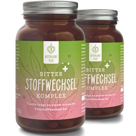 BitterLiebe Bitter Metabolism Complex - 90 High Dose Capsules with Choline, Zinc, Vitamins & Bitter Substances - For Normal Fat and Energy Metabolism - Vegan & Made in Germany (2)