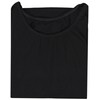 Alkato Women's Long-Sleeved Cotton Bodysuit with Crew Neck, black