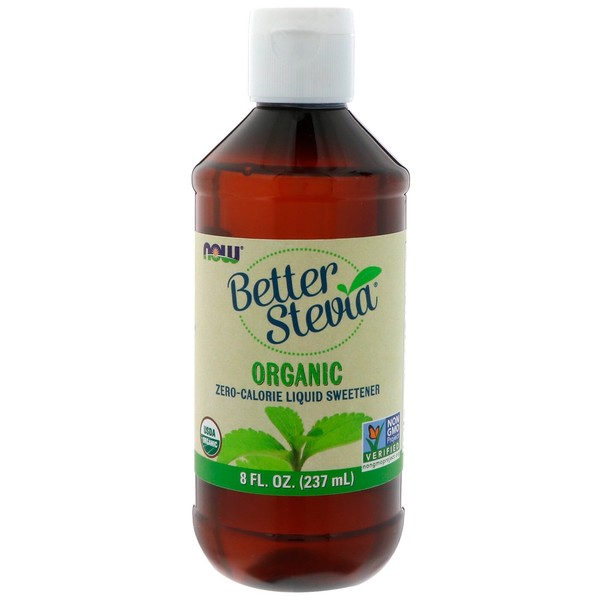 Now Foods BetterStevia Organic Liquid Extract - 8 oz. 3 Pack