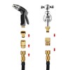 Mdlufee Garden Hose Quick Connector,3/4 inch Female Thread Tap Connector